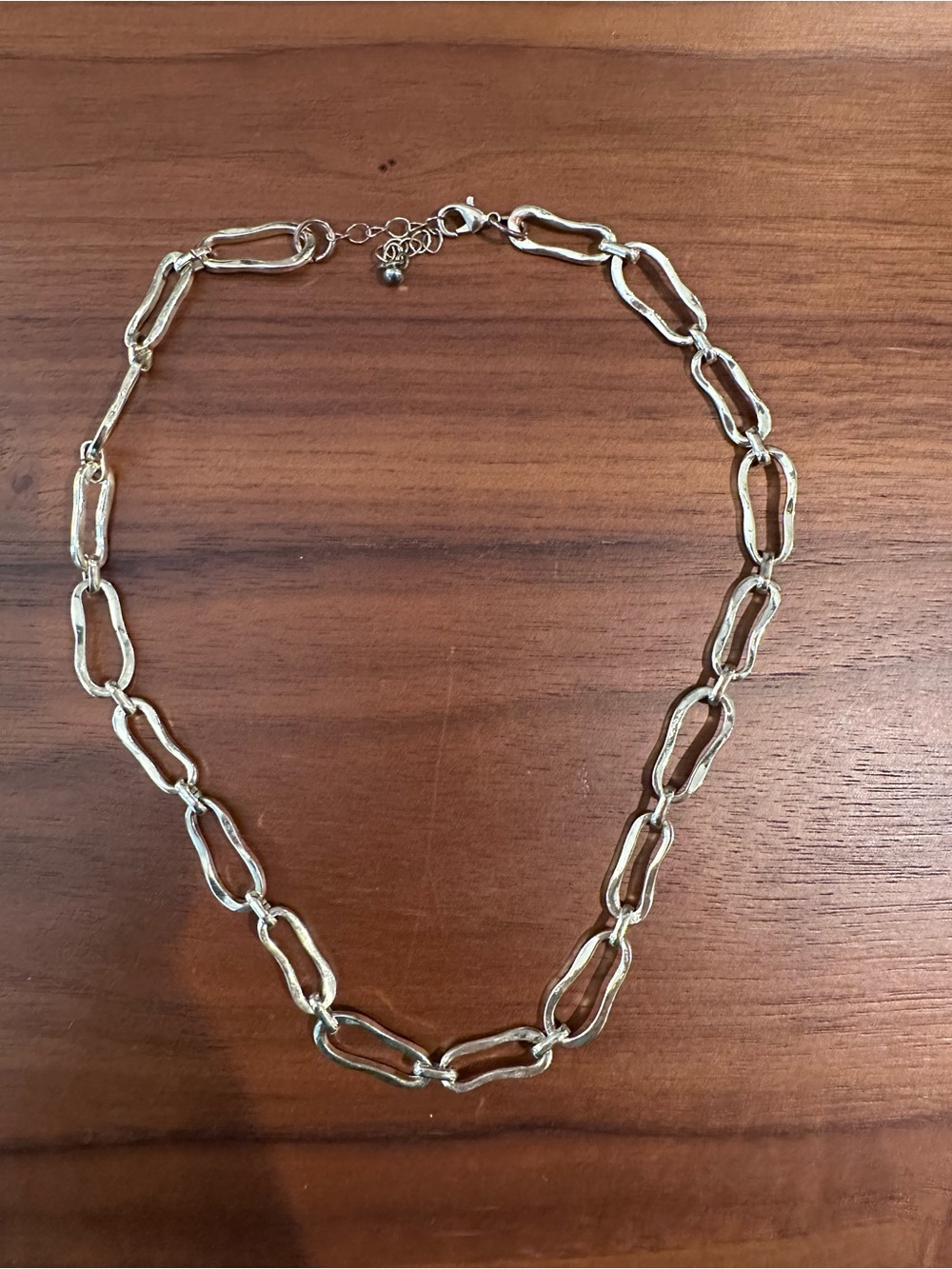 Gold Link Chain Necklace - Women's Fashion Jewelry